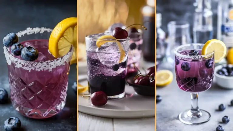 Blueberry Lemon Drop Cocktail Recipe