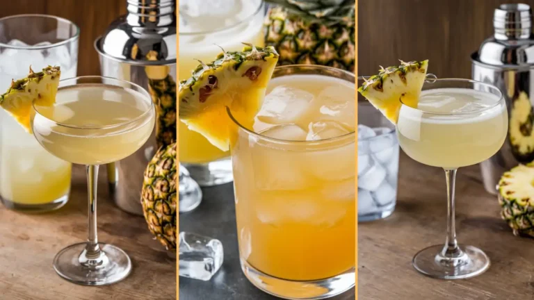 Pineapple Martini Cocktail Recipe