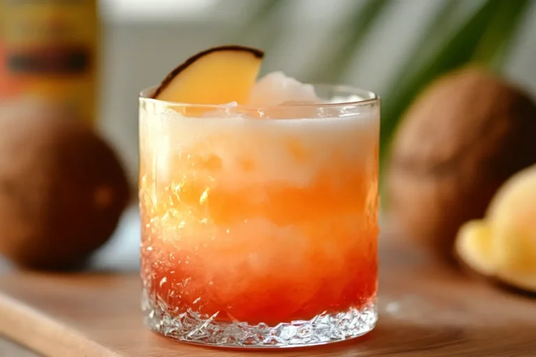 Coconut Rum Sunrise